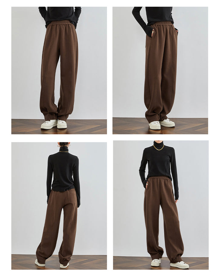 Comfort Luxe Elastic Waist Pants FACP0030