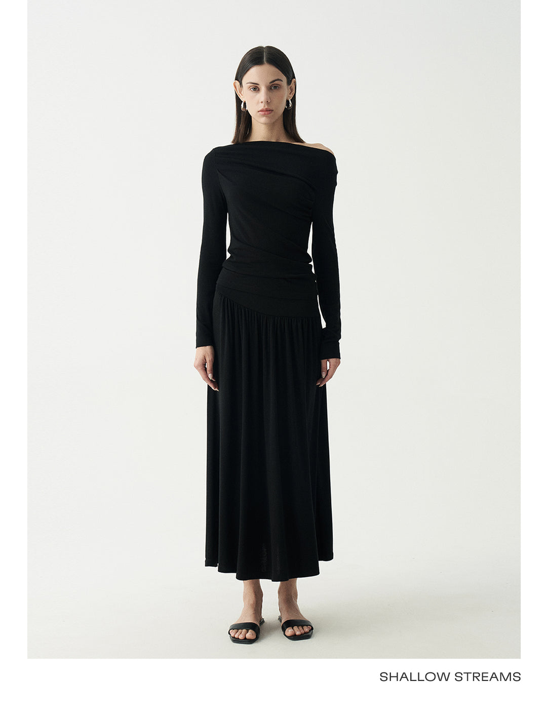 Elegant Off-Shoulder Knit Top SSOT0047