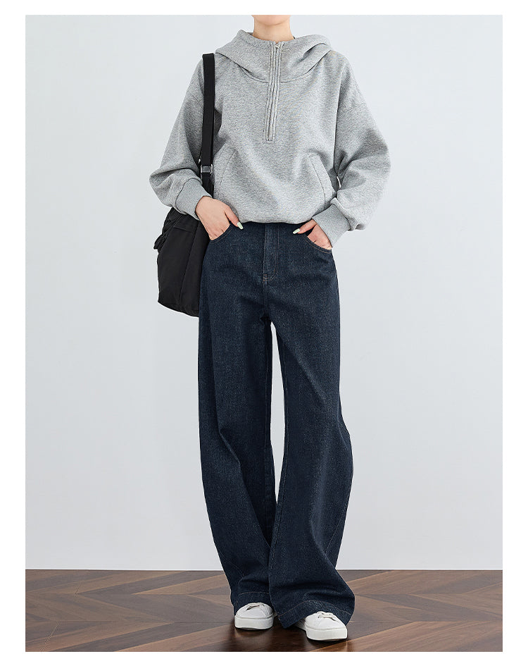 Wide-Leg Jeans for All Heights FAWJ0023