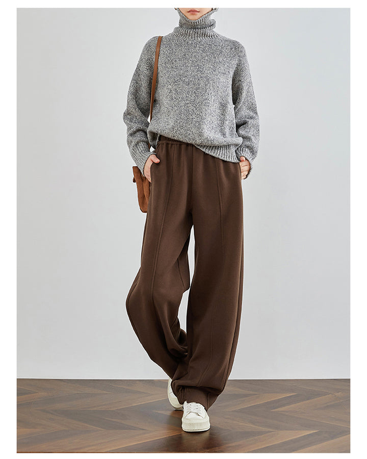 Comfort Luxe Elastic Waist Pants FACP0030