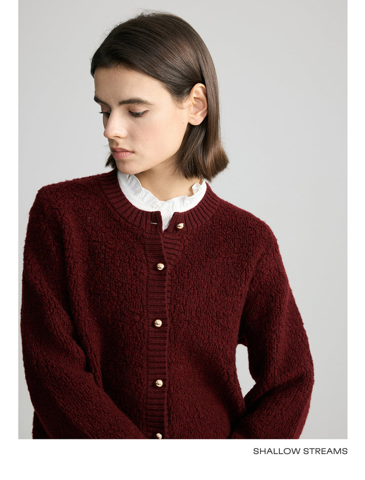 Luxe Wool Button Cardigan SSWC0081