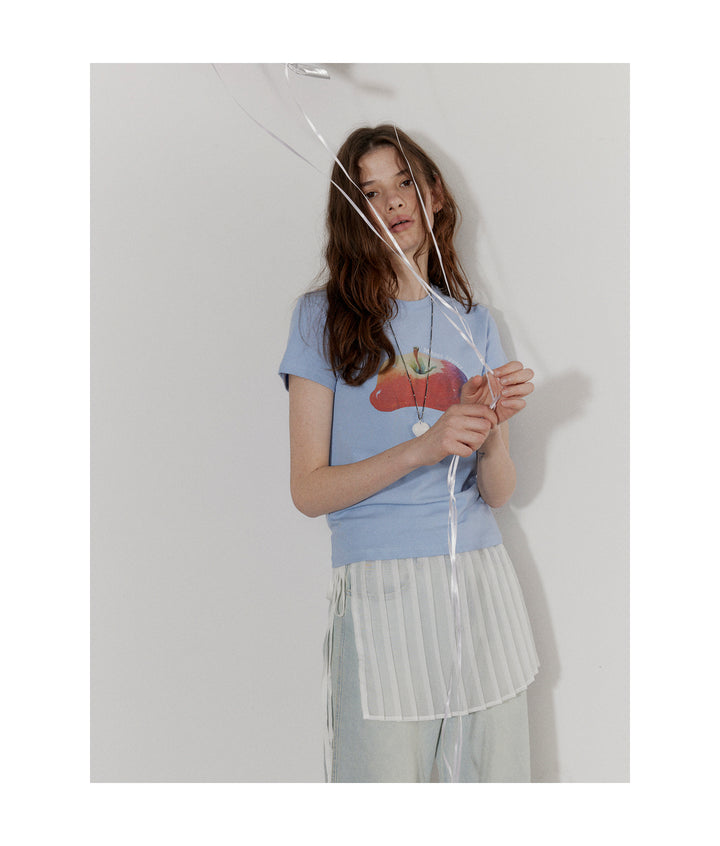Cosmic Apple Graphic Tee LCAT0213