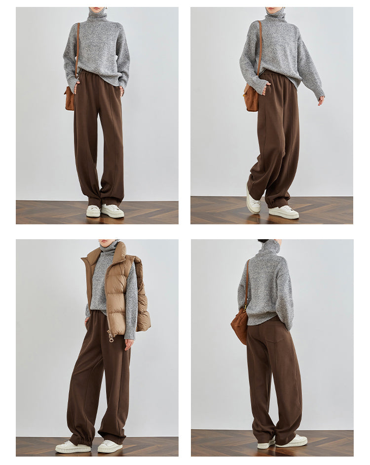 Comfort Luxe Elastic Waist Pants FACP0030
