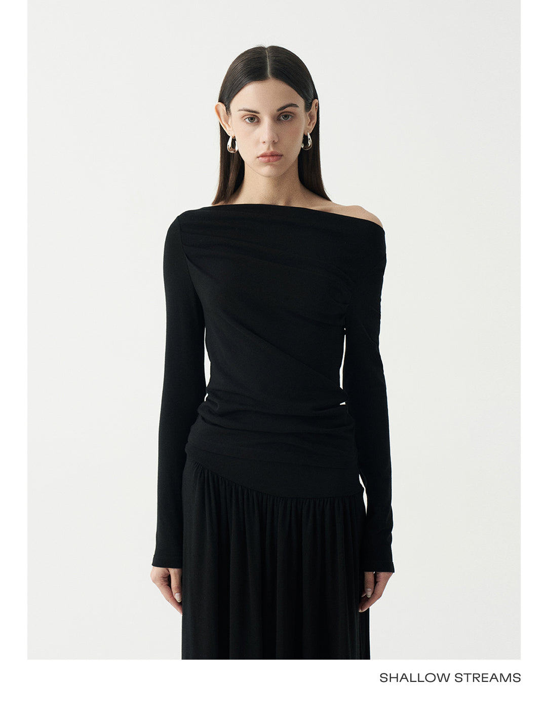 Elegant Off-Shoulder Knit Top SSOT0047