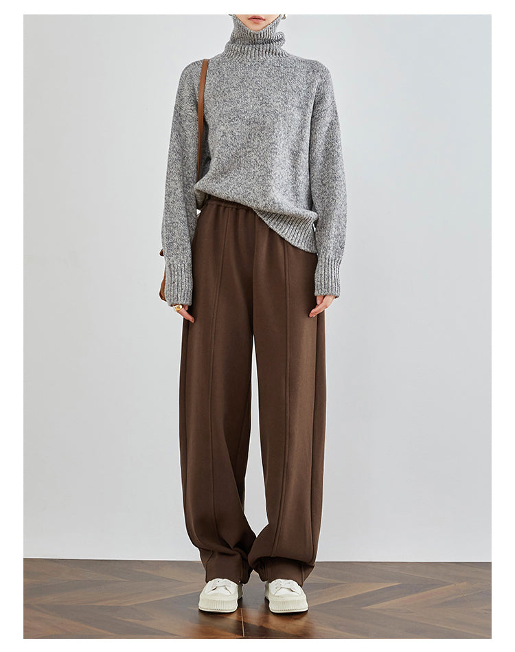 Comfort Luxe Elastic Waist Pants FACP0030