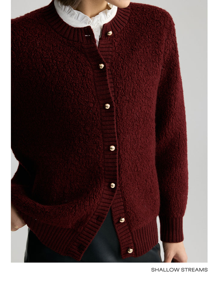 Luxe Wool Button Cardigan SSWC0081