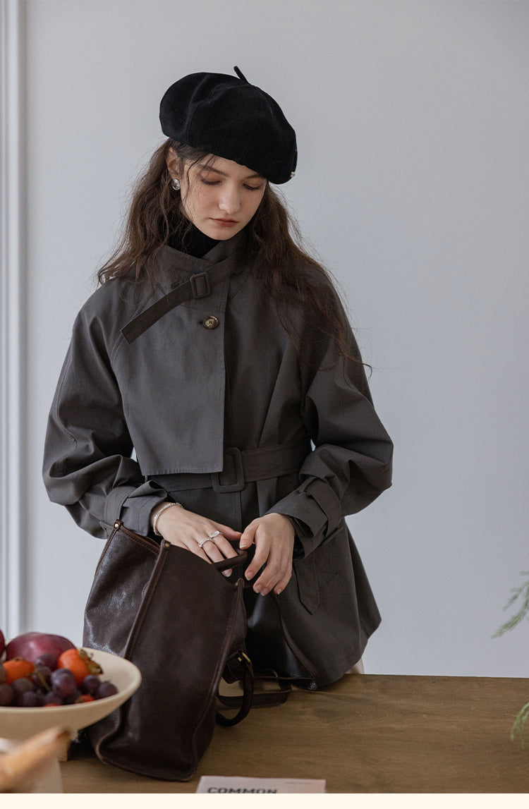 High-End Classic Belted Jacket DABJ0106