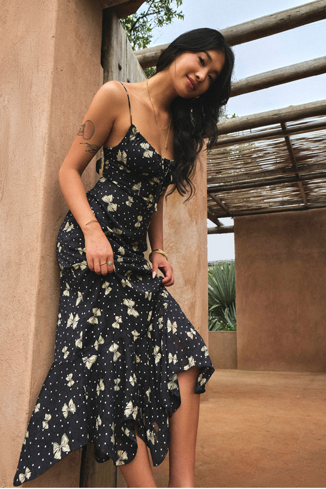 Butterfly Bloom Slip Dress ITSD0249