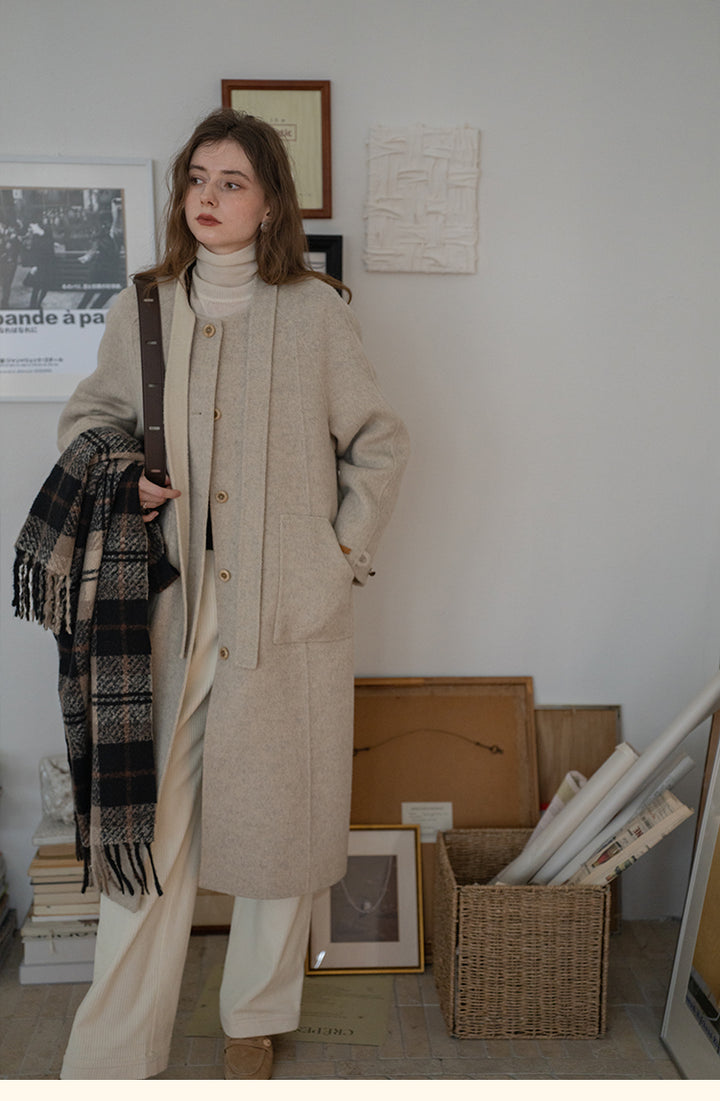 Ice Island Wool Coat DAWC0107