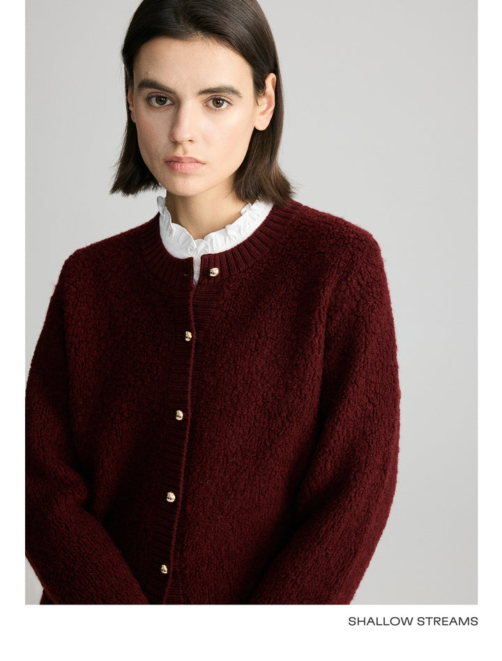 Luxe Wool Button Cardigan SSWC0081
