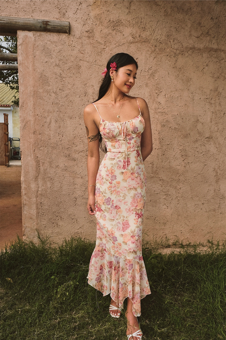 Butterfly Bloom Slip Dress ITSD0249