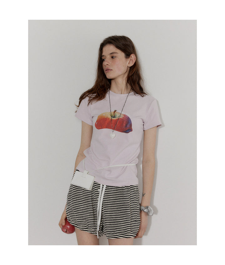Cosmic Apple Graphic Tee LCAT0213