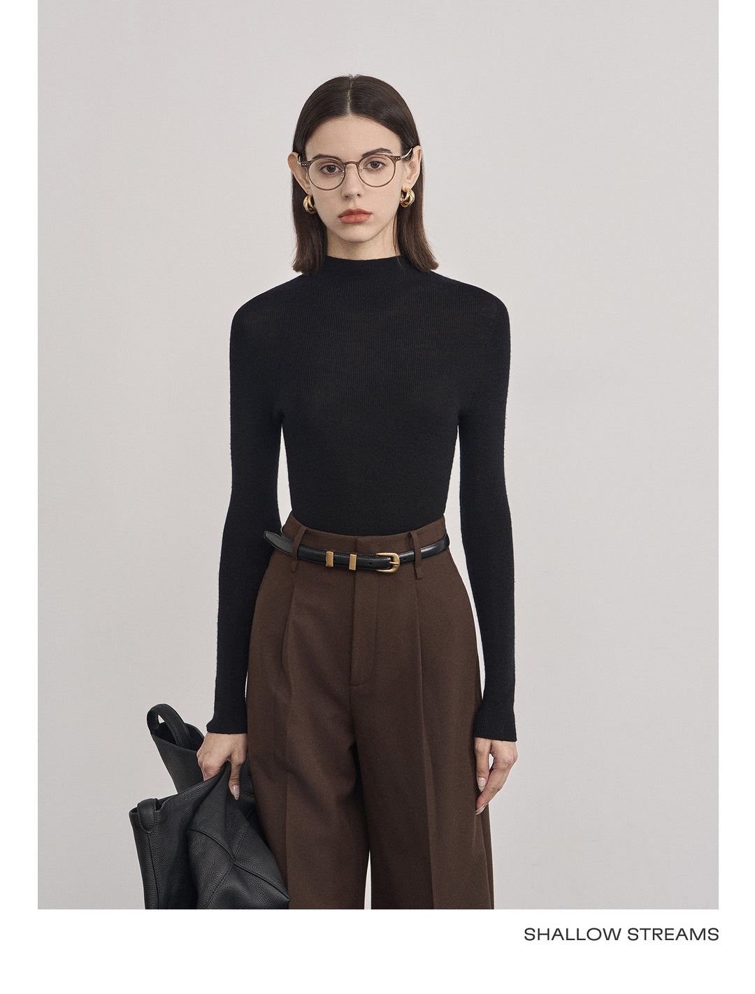 Elegant Wool Turtleneck Sweater SSTS0061