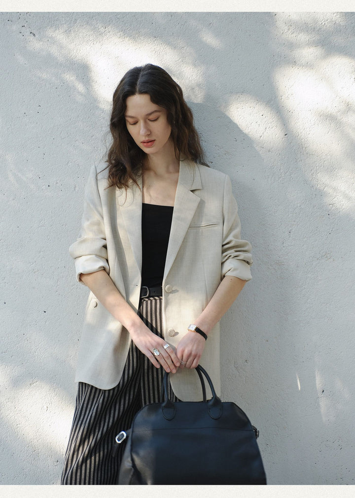 Timeless Elegance Oversized Blazer CCOB0142