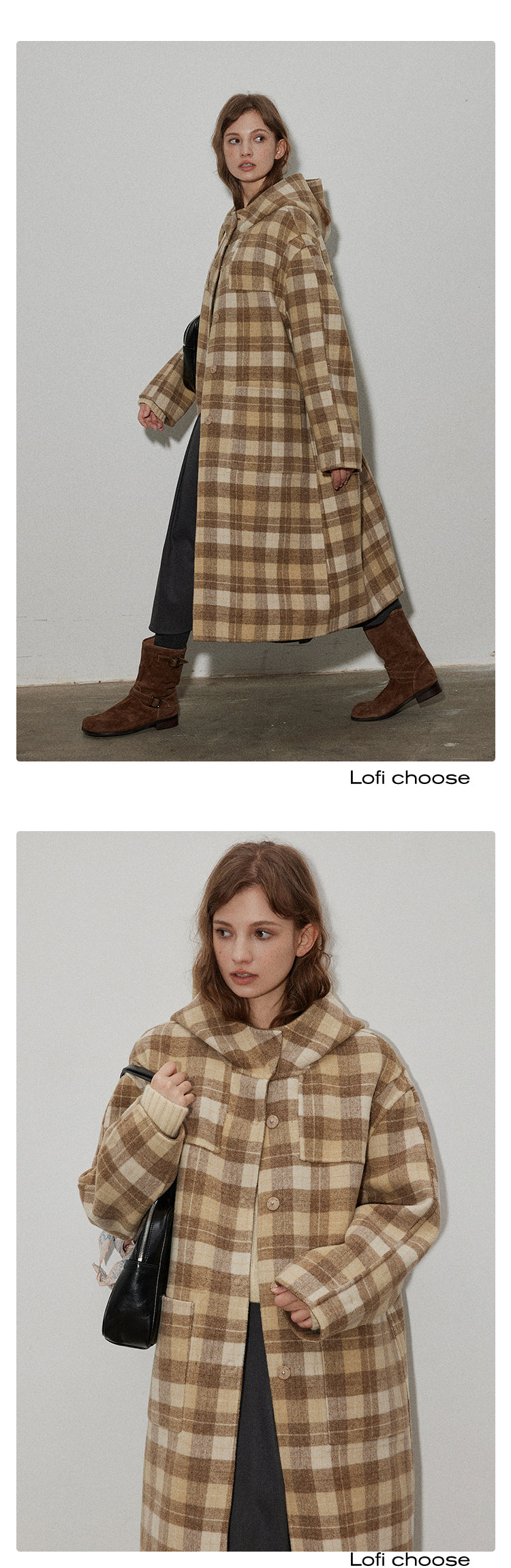 Classic Wool Reversible Toggle Coat LCRC0044