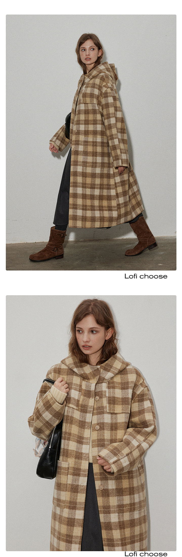 Classic Wool Reversible Toggle Coat LCRC0044