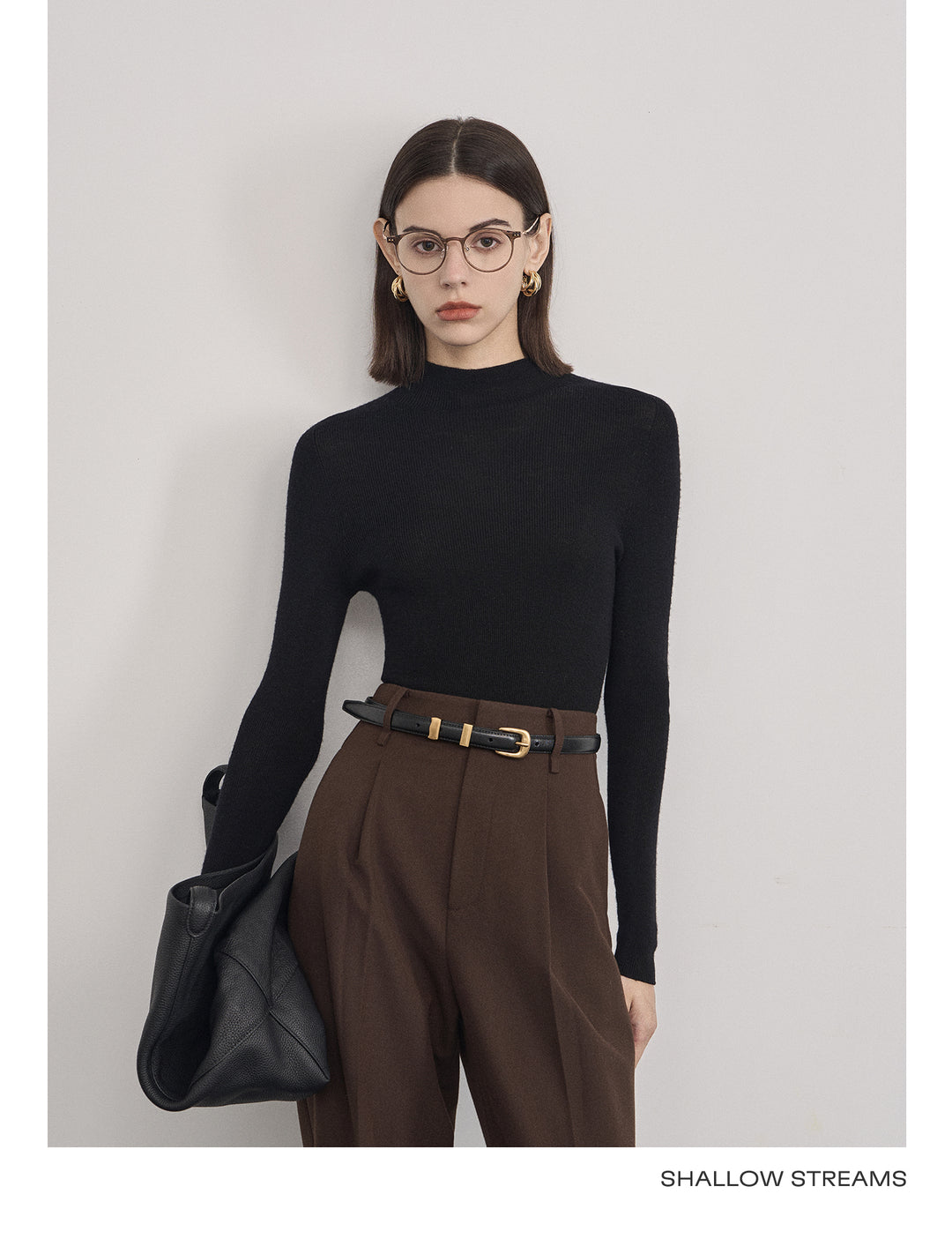 Elegant Wool Turtleneck Sweater SSTS0061