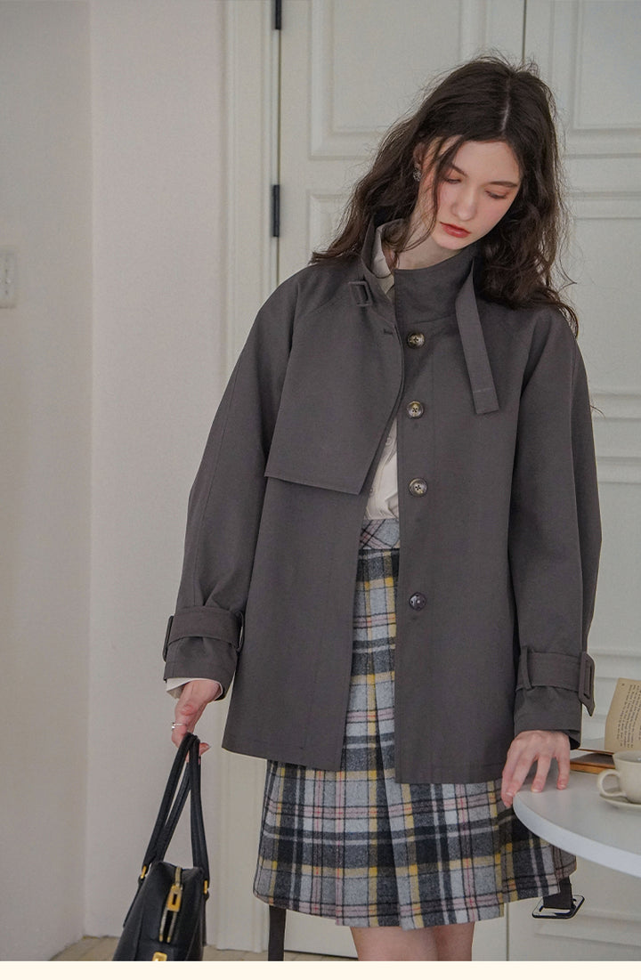 High-End Classic Belted Jacket DABJ0106