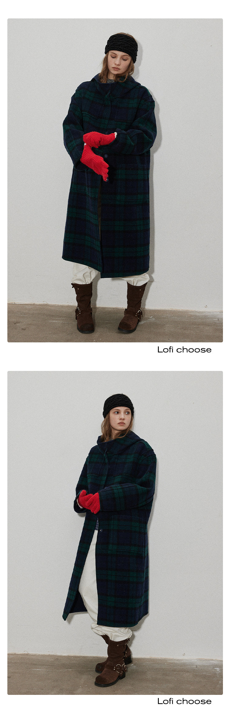 Classic Wool Reversible Toggle Coat LCRC0044