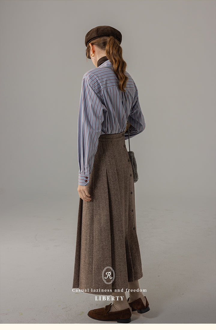 Liberty Striped Cotton Shirt DACS0119