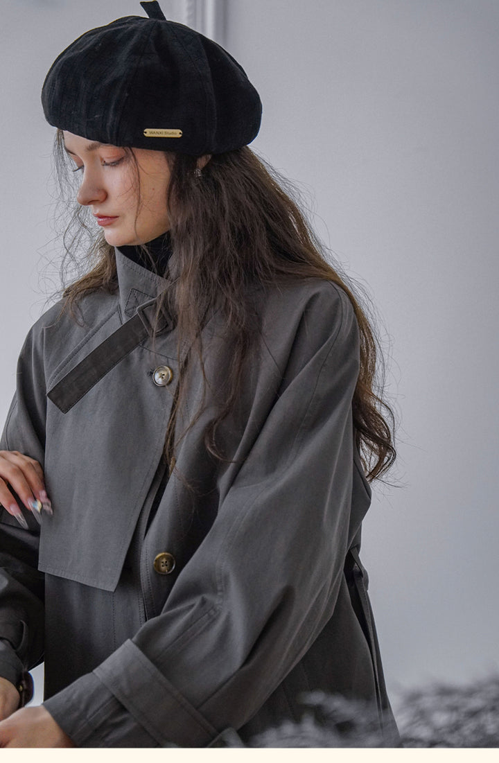 High-End Classic Belted Jacket DABJ0106