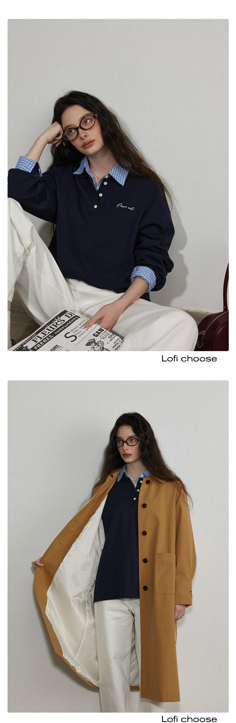 Classic Blue Plaid Shirt LCPS0014