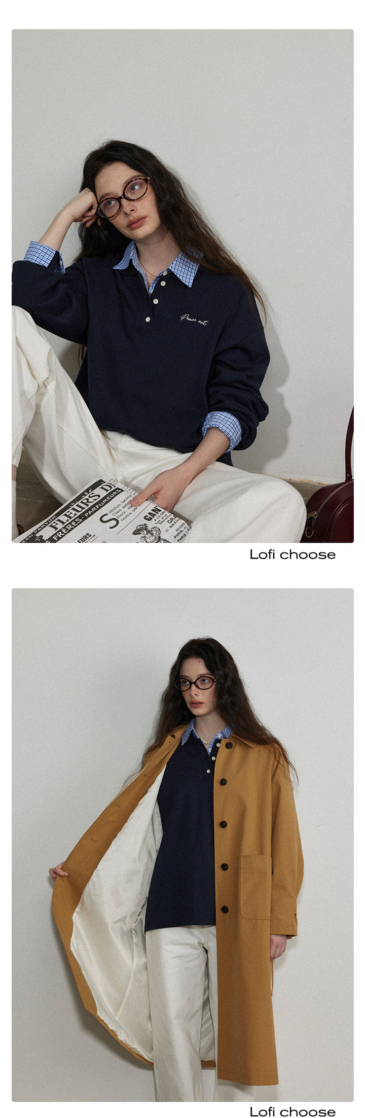 Classic Blue Plaid Shirt LCPS0014