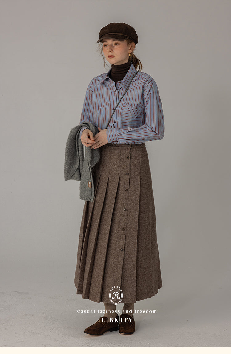 Liberty Striped Cotton Shirt DACS0119