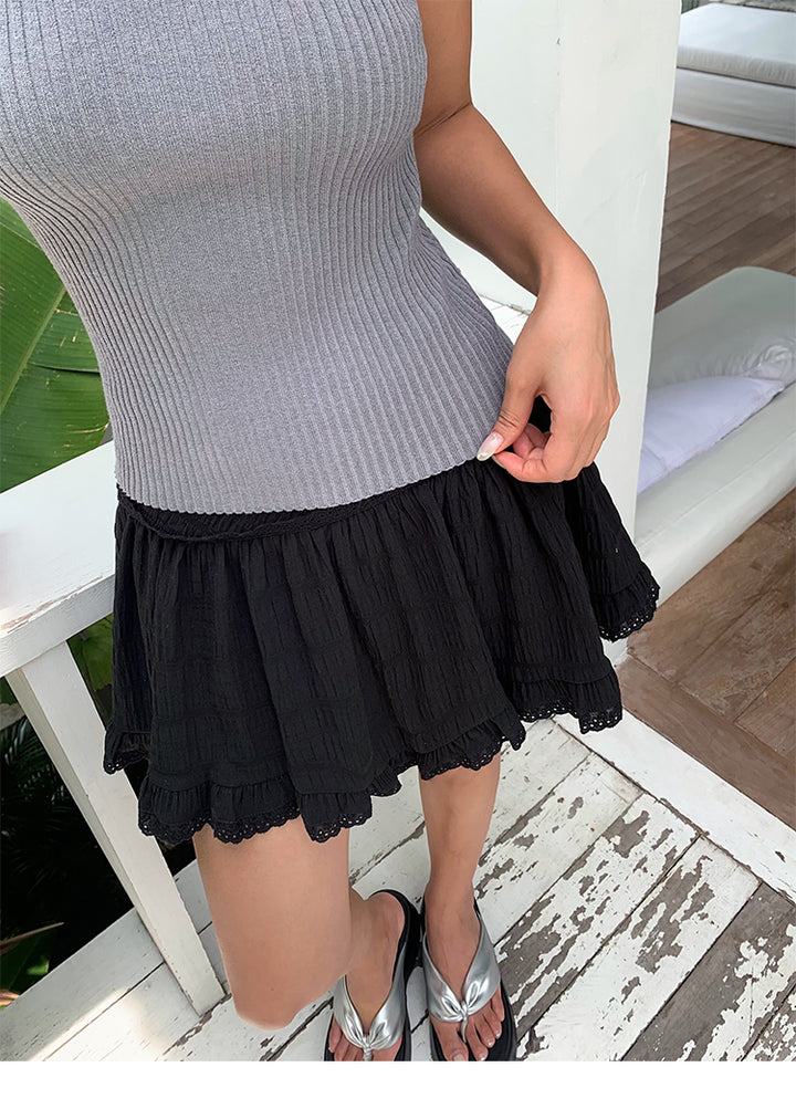 Cloudlight Ruffle Skirt NHRS0230
