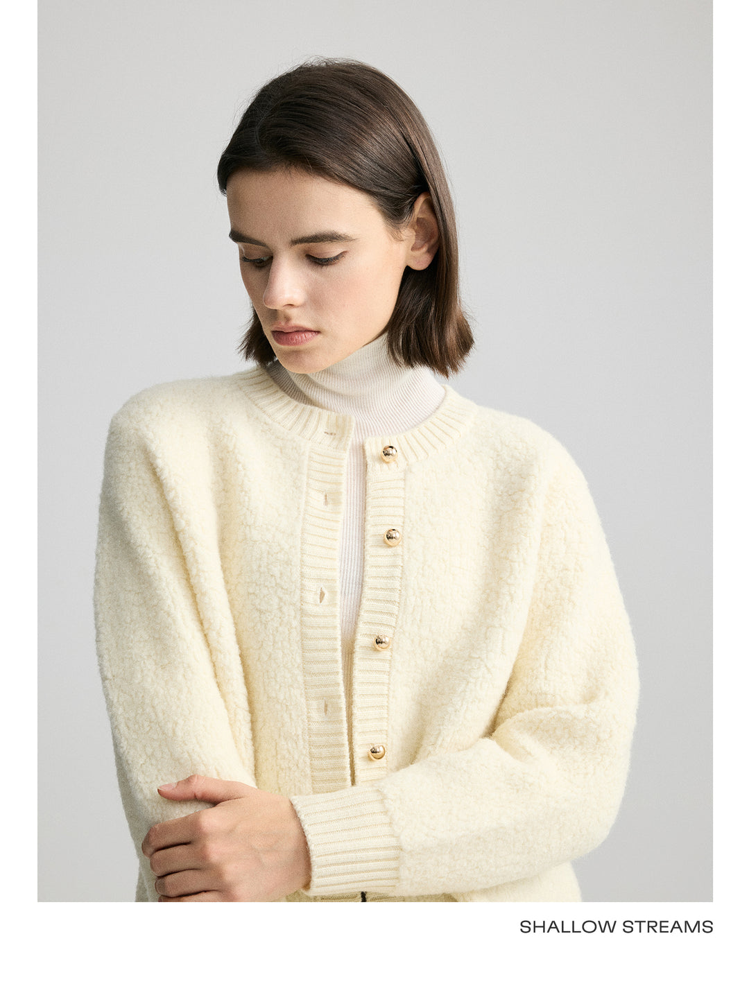 Luxe Wool Button Cardigan SSWC0081