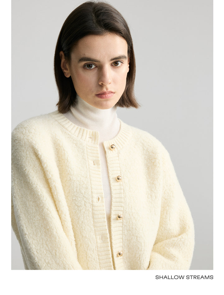 Luxe Wool Button Cardigan SSWC0081
