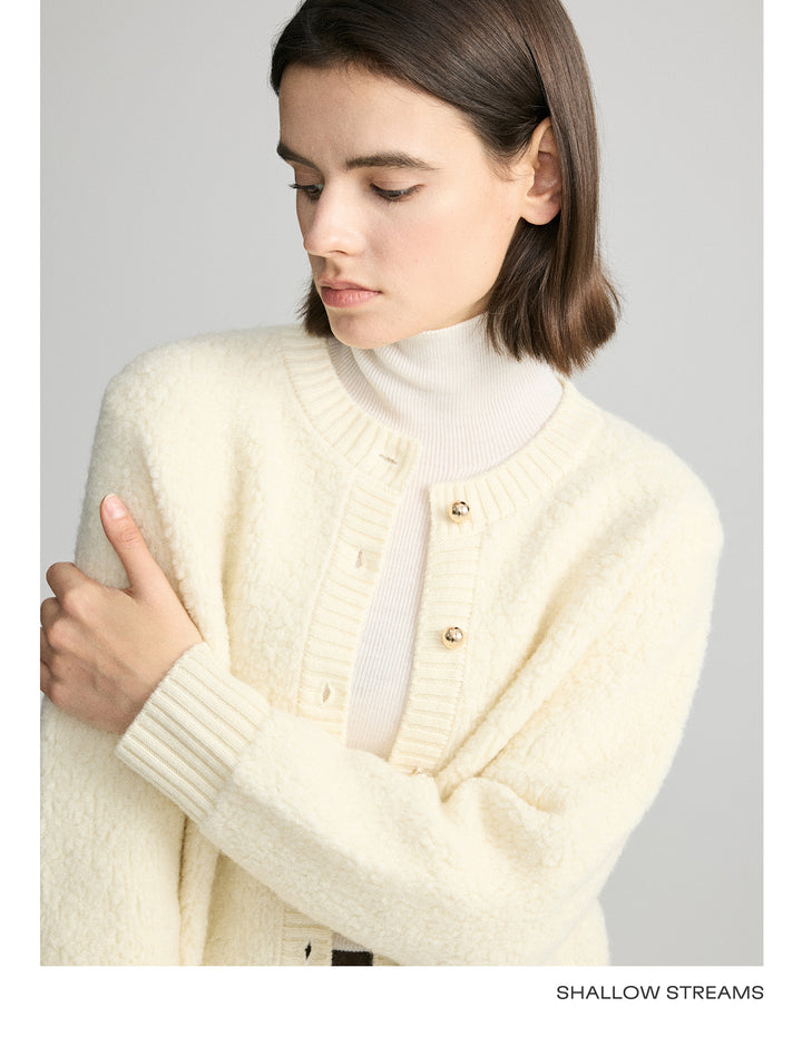 Luxe Wool Button Cardigan SSWC0081