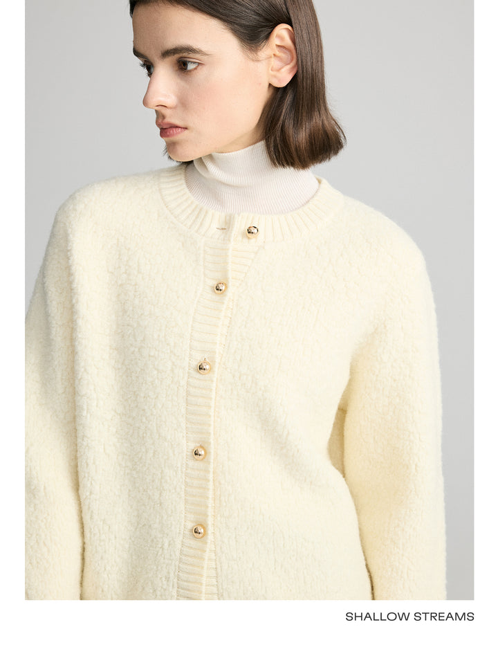 Luxe Wool Button Cardigan SSWC0081