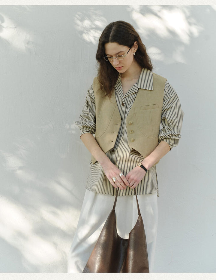 Heritage Stripe Relaxed Shirt CCSS0147