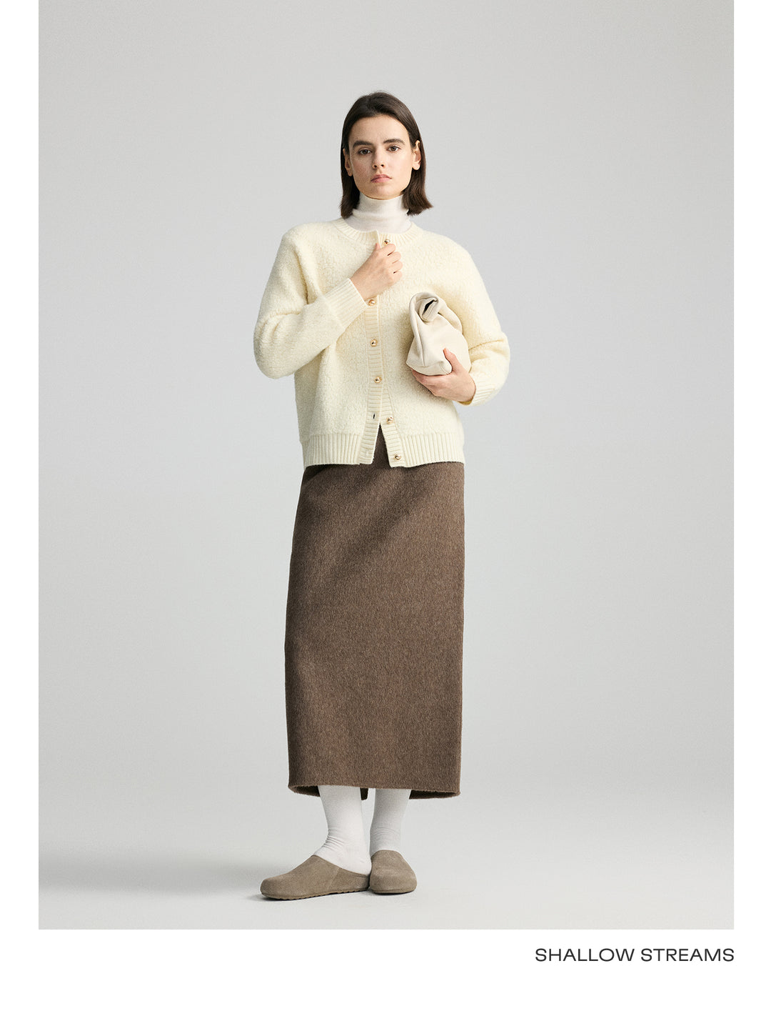 Luxe Wool Button Cardigan SSWC0081