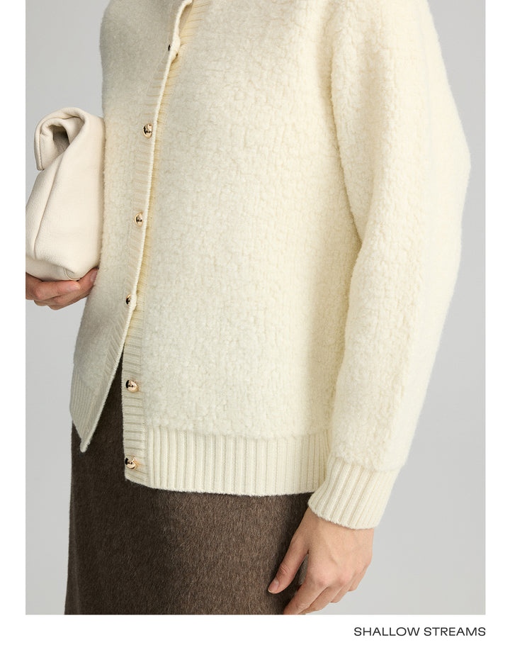 Luxe Wool Button Cardigan SSWC0081