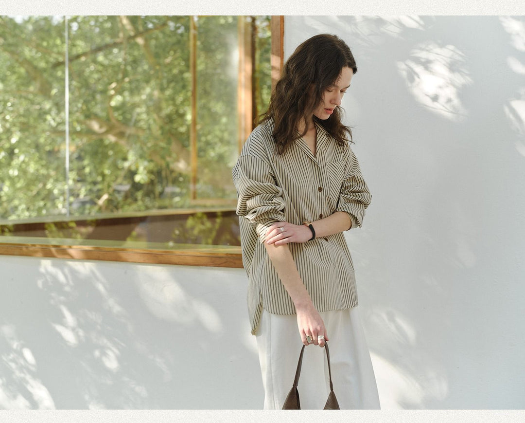 Heritage Stripe Relaxed Shirt CCSS0147