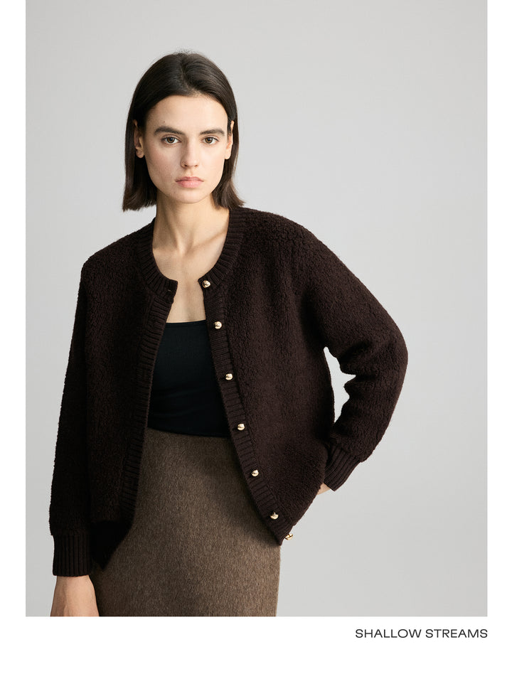 Luxe Wool Button Cardigan SSWC0081
