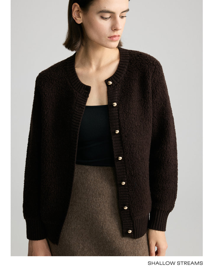 Luxe Wool Button Cardigan SSWC0081