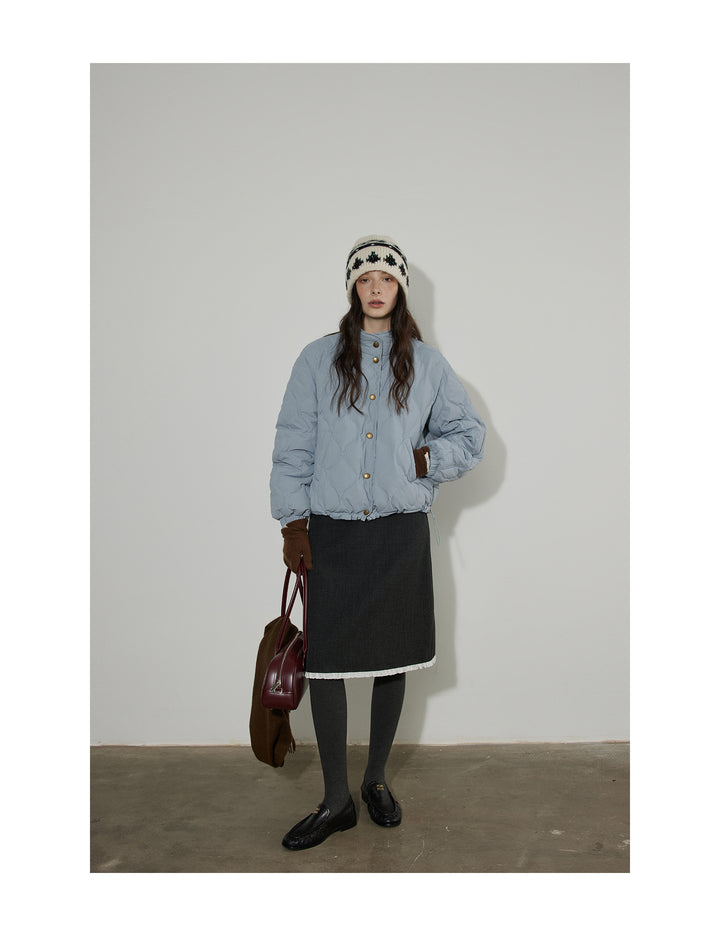 Misty Cloud Corduroy Reversible Jacket LCPJ0289