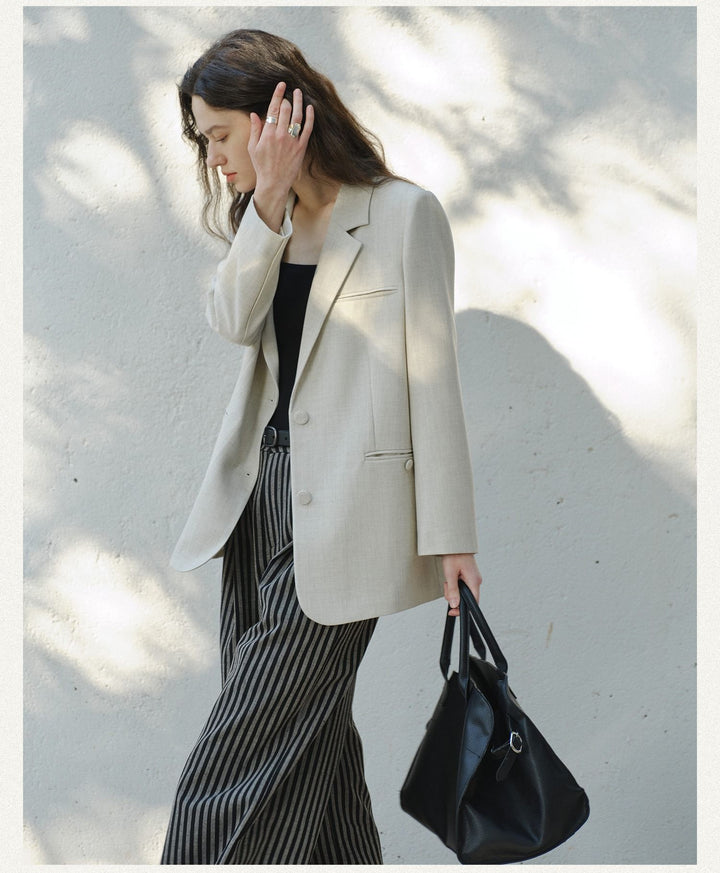 Timeless Elegance Oversized Blazer CCOB0142