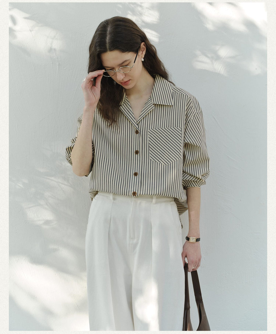 Heritage Stripe Relaxed Shirt CCSS0147