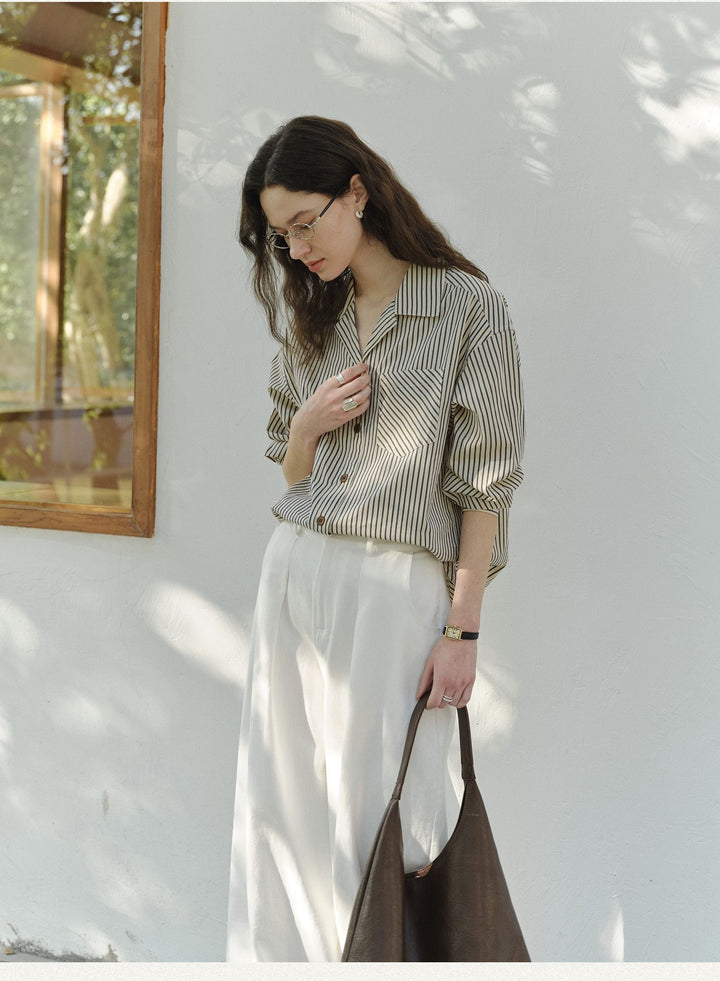 Heritage Stripe Relaxed Shirt CCSS0147