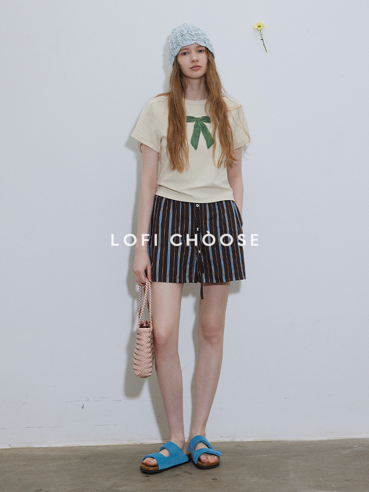 Ribbon Sketch Tee LCRT0218