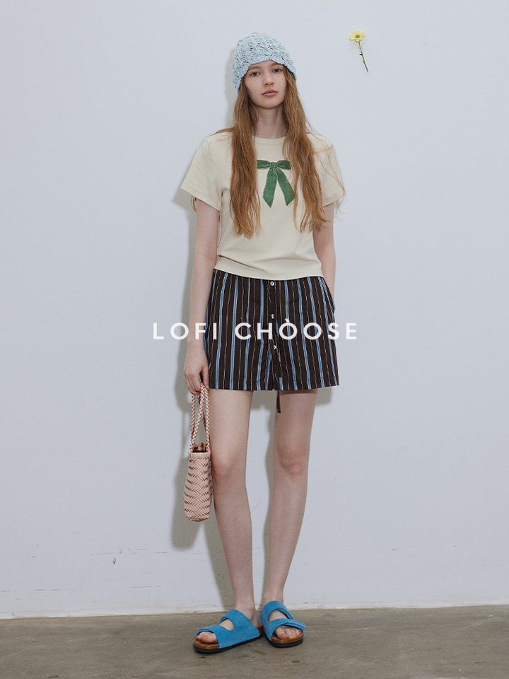 Ribbon Sketch Tee LCRT0218