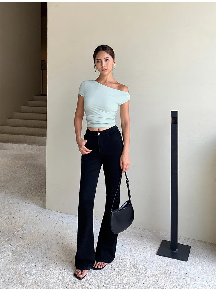 AsymSoft One-Shoulder Tee NHST0189