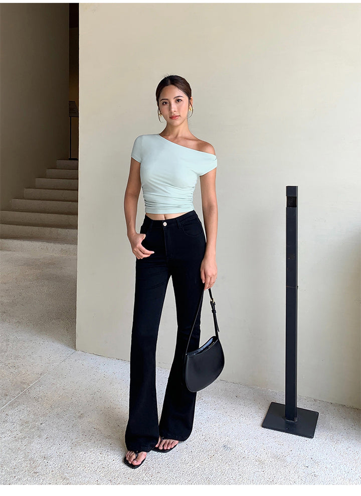 AsymSoft One-Shoulder Tee NHST0189