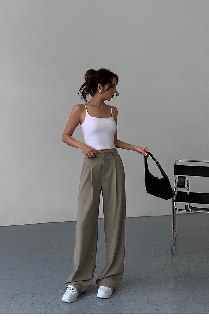 SoftLine Tailored Wide-Leg Trousers NHWT0206