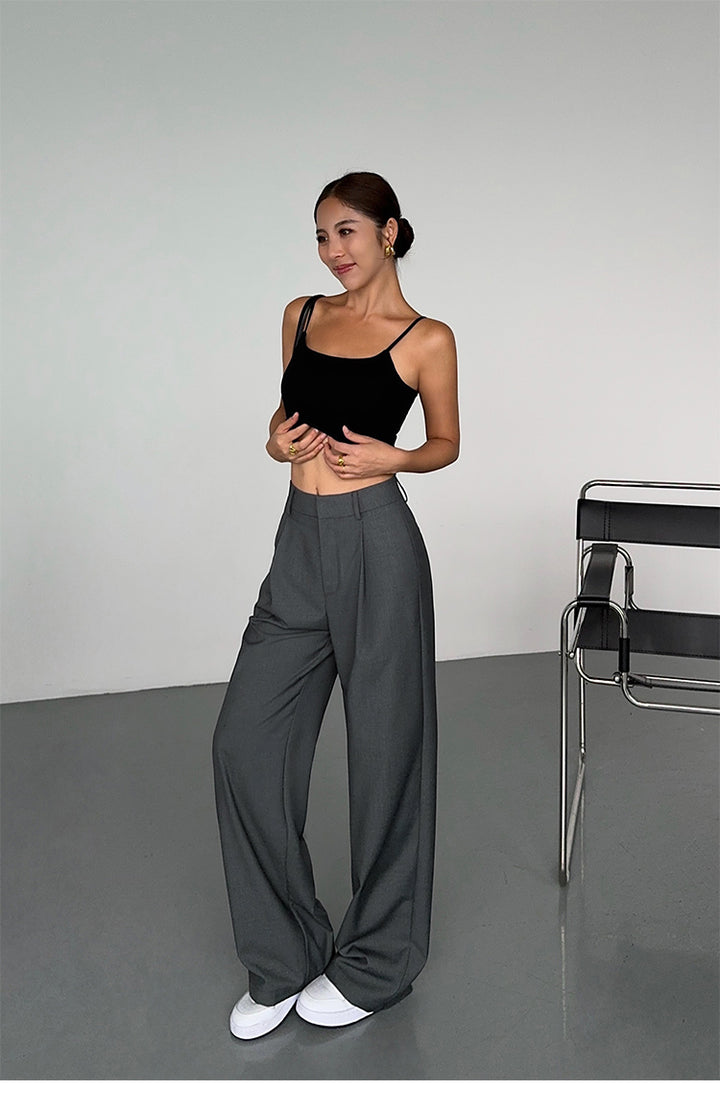 SoftLine Tailored Wide-Leg Trousers NHWT0206