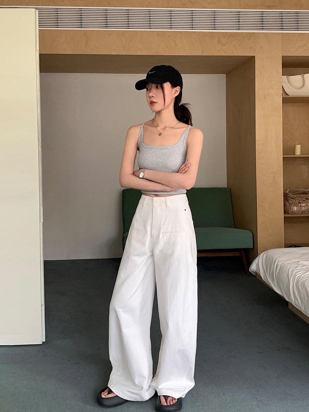 Cloud Pocket Wide Pants VWWP0342